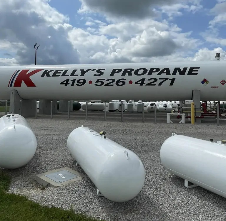 Residential propane tanks available for installation by Kelly's Propane.